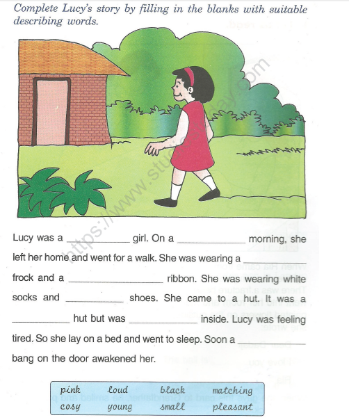 CBSE Class 2 English Describing Words Worksheet